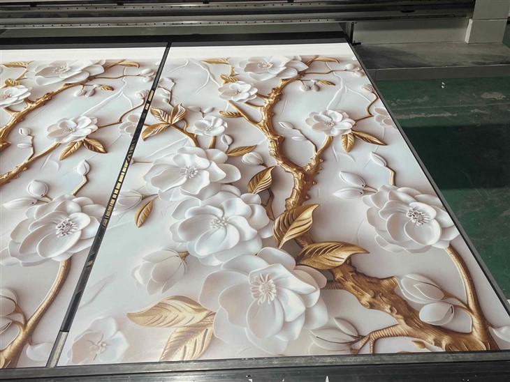 5D Printing Pvc Marble Sheet Decoration