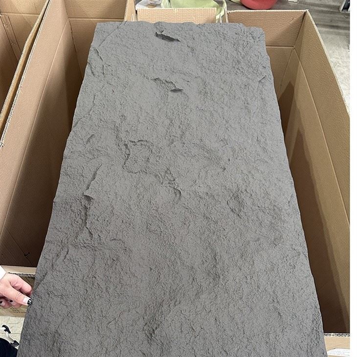 600mm Width 25mm Thickness Pu Stone Wall Panel