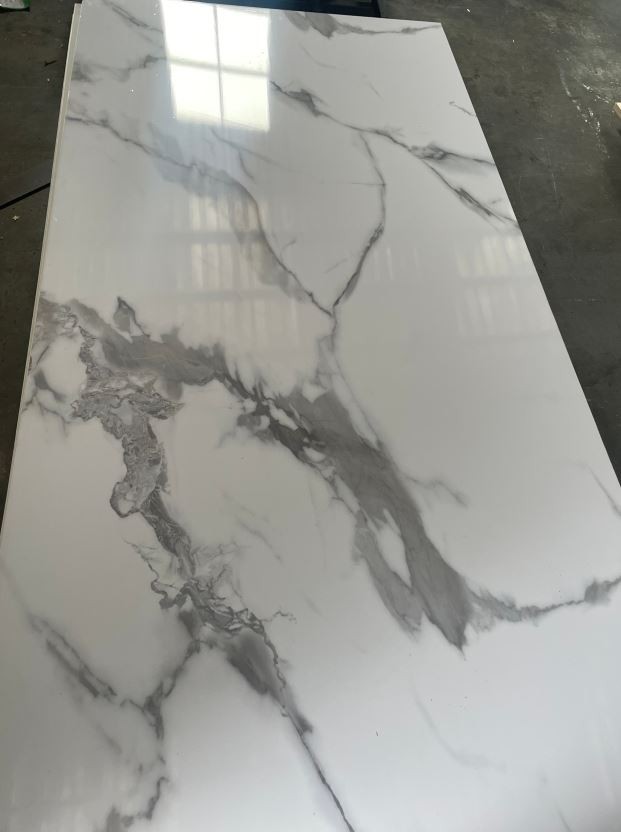 PVC Marble Sheet Surface Treatment