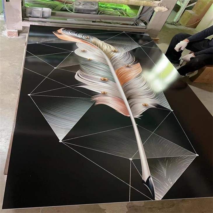 Pvc Marble Uv Panel For Wall Decoration