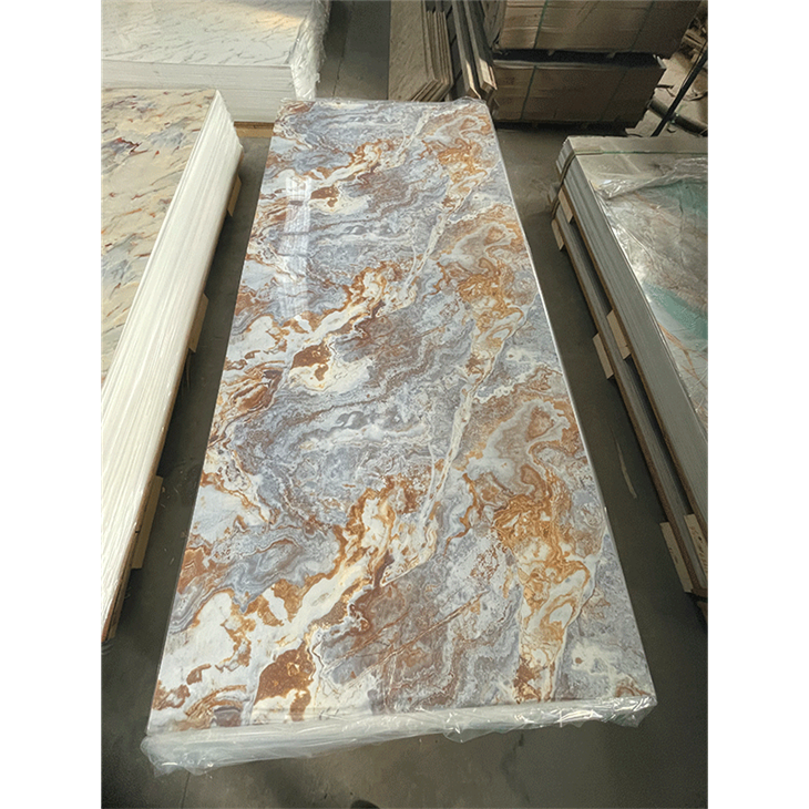 1220mm Width 2800mm Length Pvc Marble Sheet