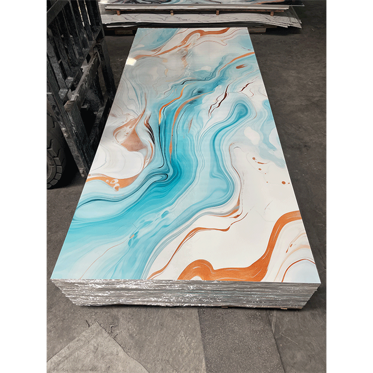 2024 Hot Sale High Glossy Pvc Marble Sheet