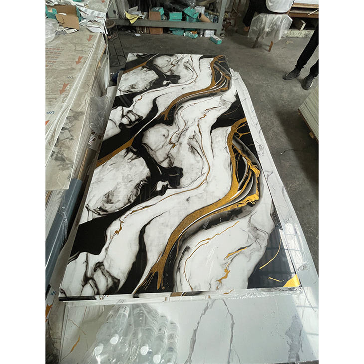 2024 Hot Sale High Glossy Pvc Marble Sheet