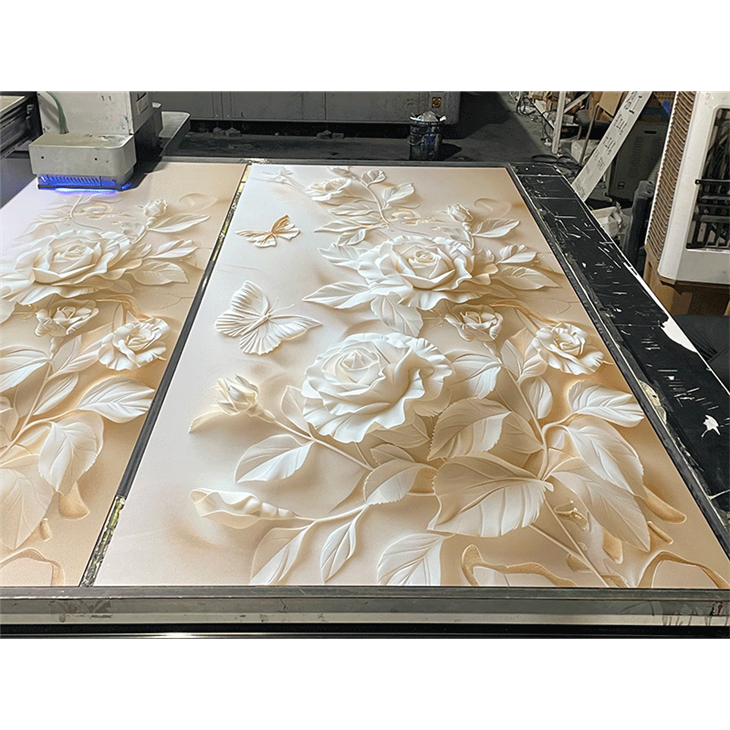 High Glossy 3D PVC Marble Sheet