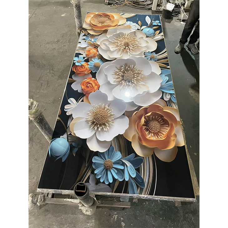 High Glossy 3D PVC Marble Sheet best