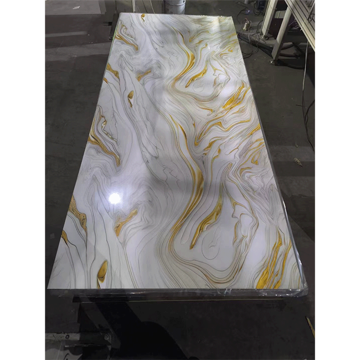 Installation Of UV Marble Panel