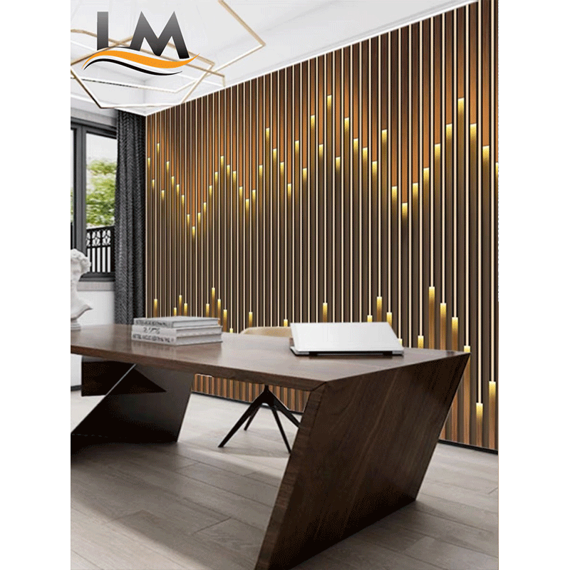 Lamp Bead Wpc Wall Panels